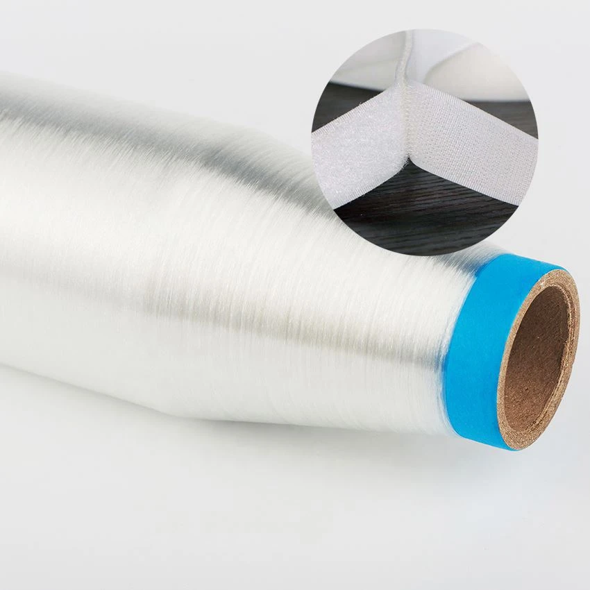 Aplicación de monofilamento de nylon en cinta Velcro