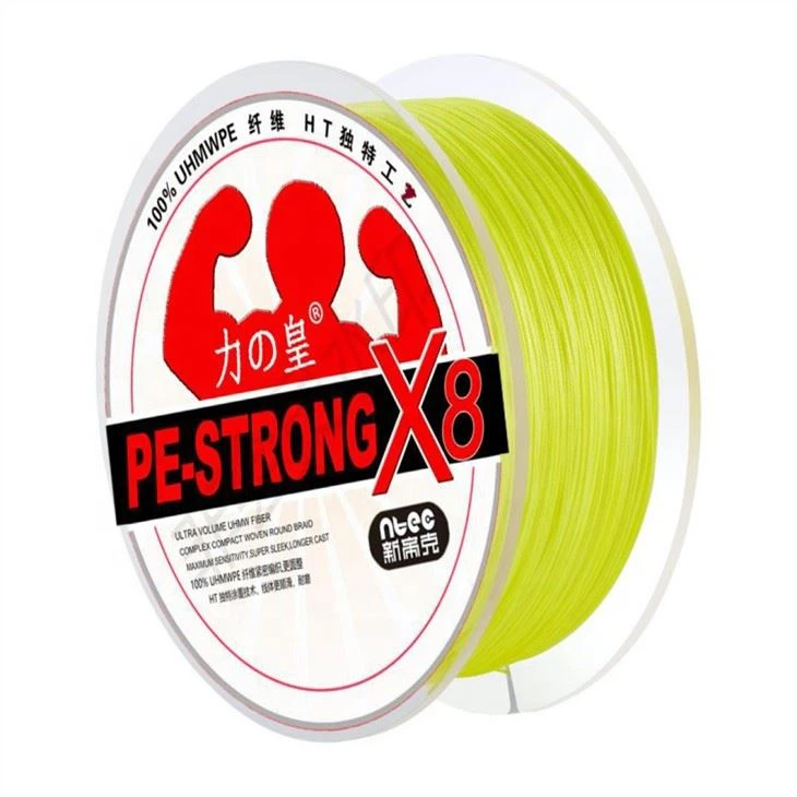 4 strands 8 Strands Abrasion Resistant Braided Fishing Line