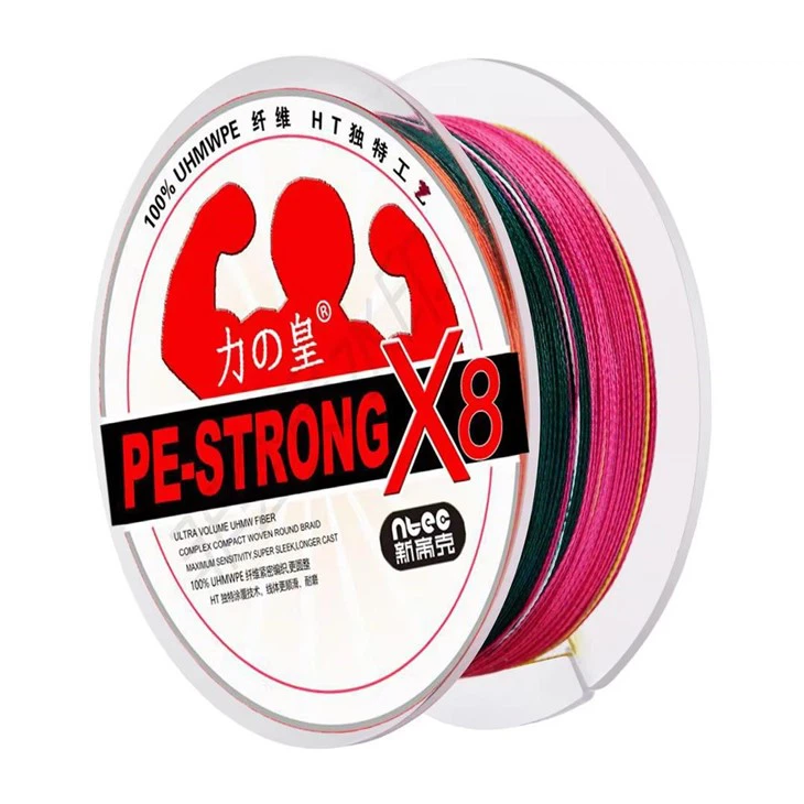 Sedal trenzado de sensibilidad de fuerza Superior para pesca en lago y río con